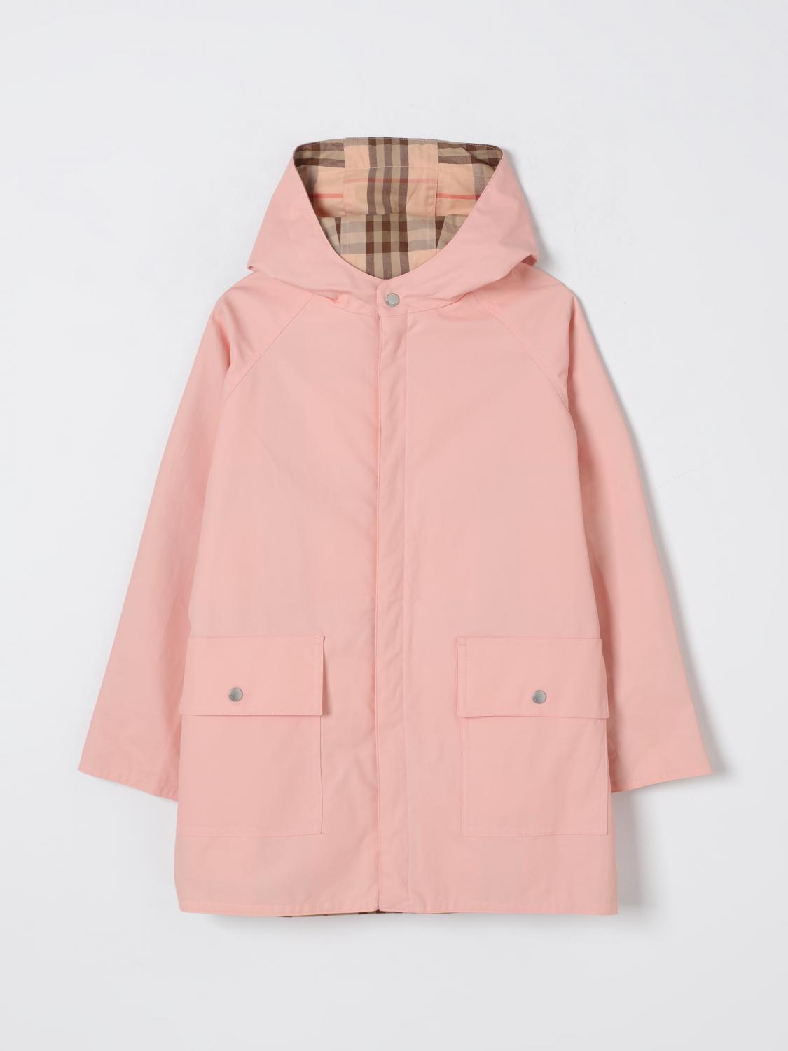 Burberry Coat Kids Pink