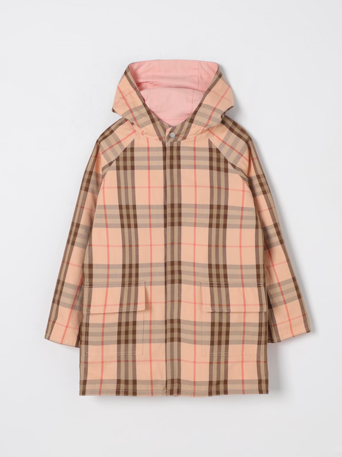 Burberry Coat Kids Pink