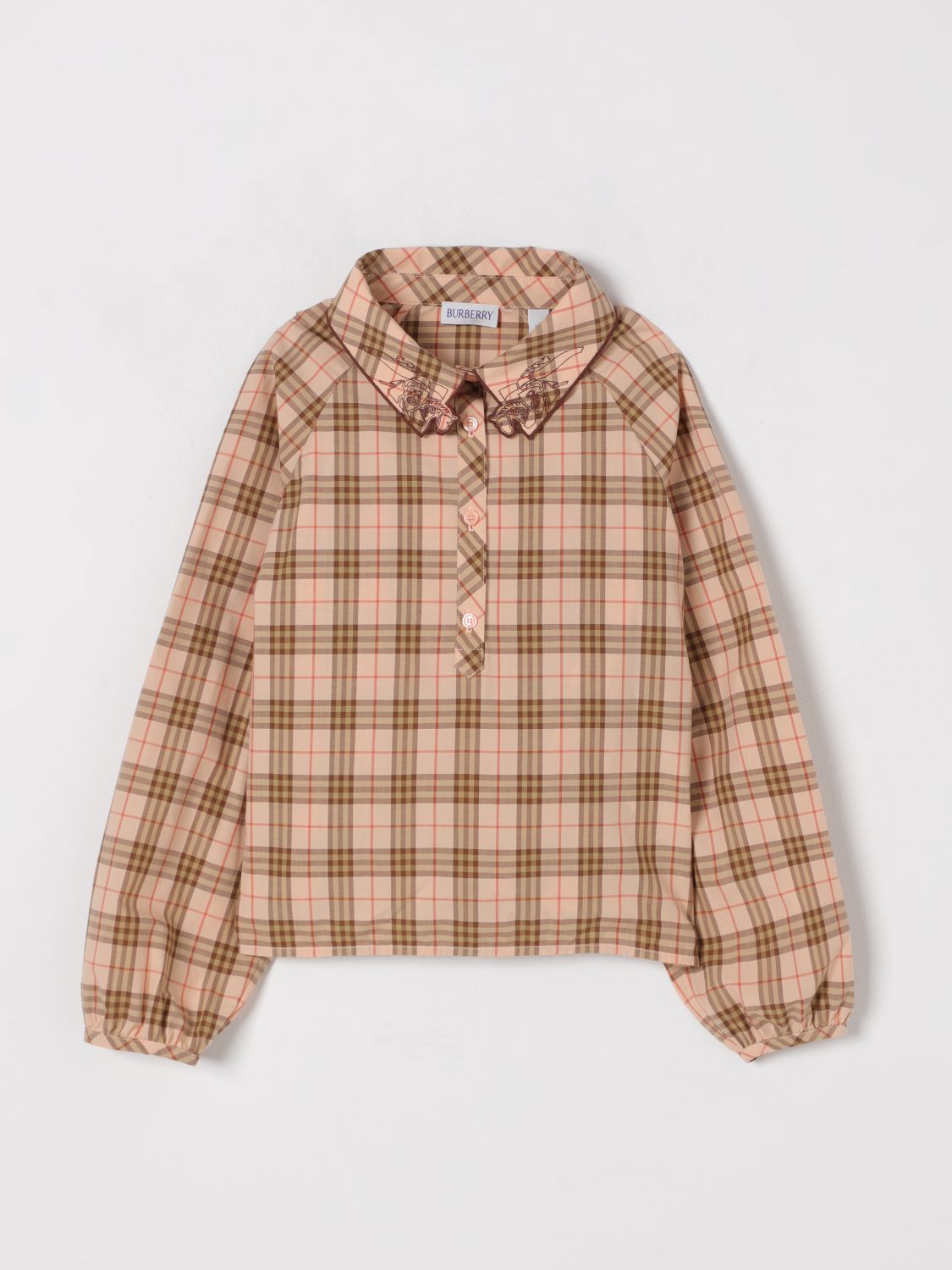 Burberry Shirt Kids Beige