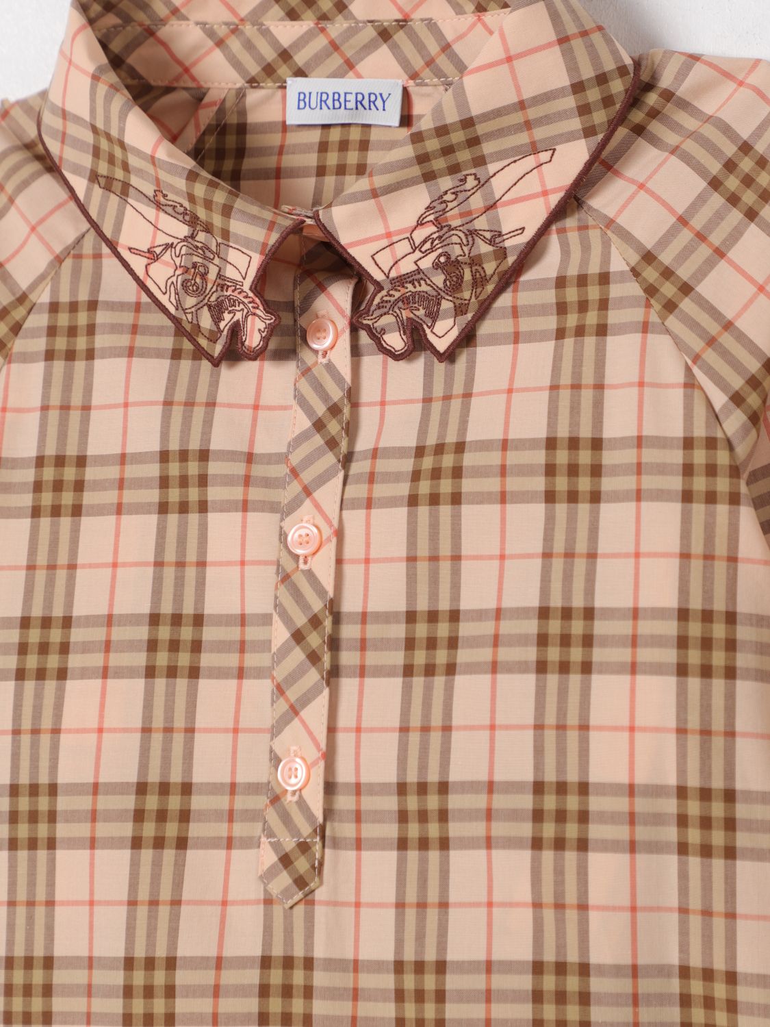 Burberry Shirt Kids Beige
