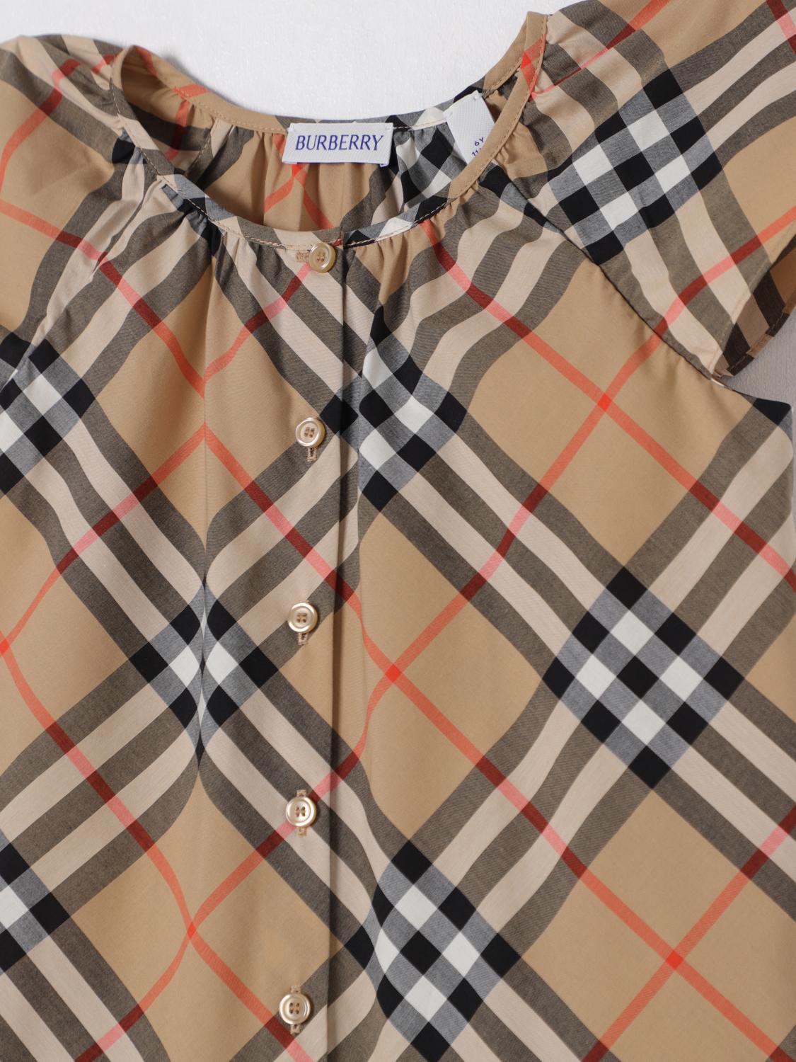 Burberry Dress Kids Beige
