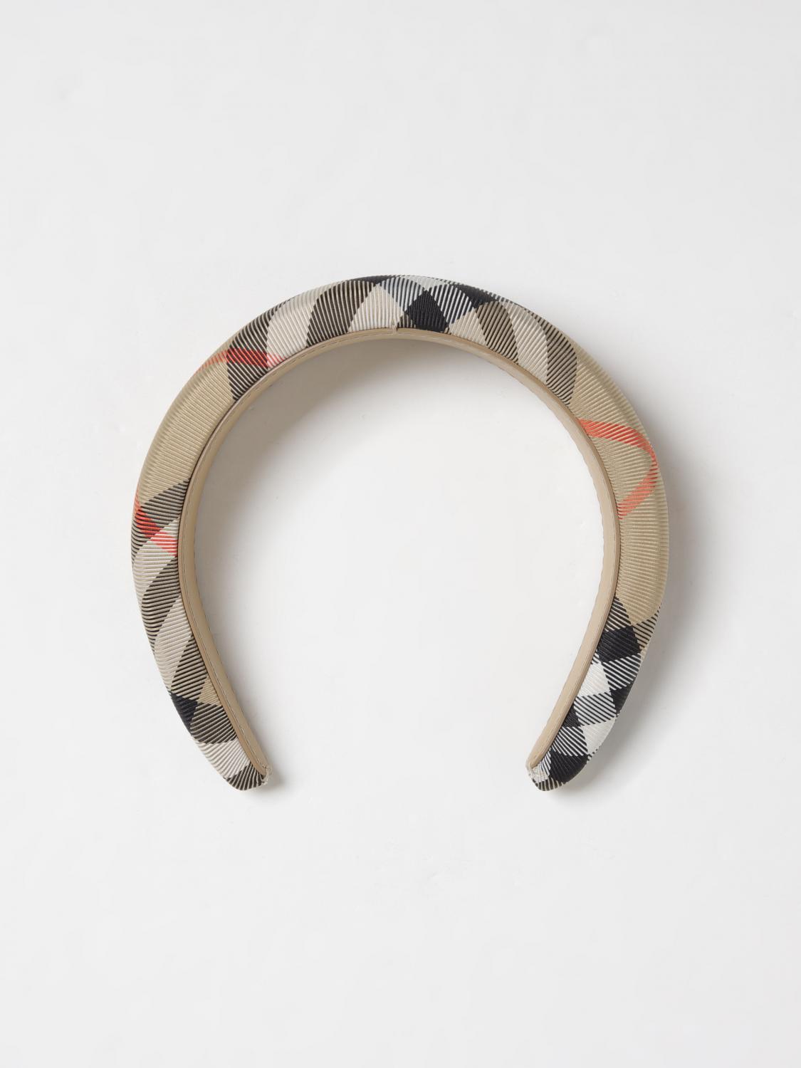 Burberry Hairband Kids Beige