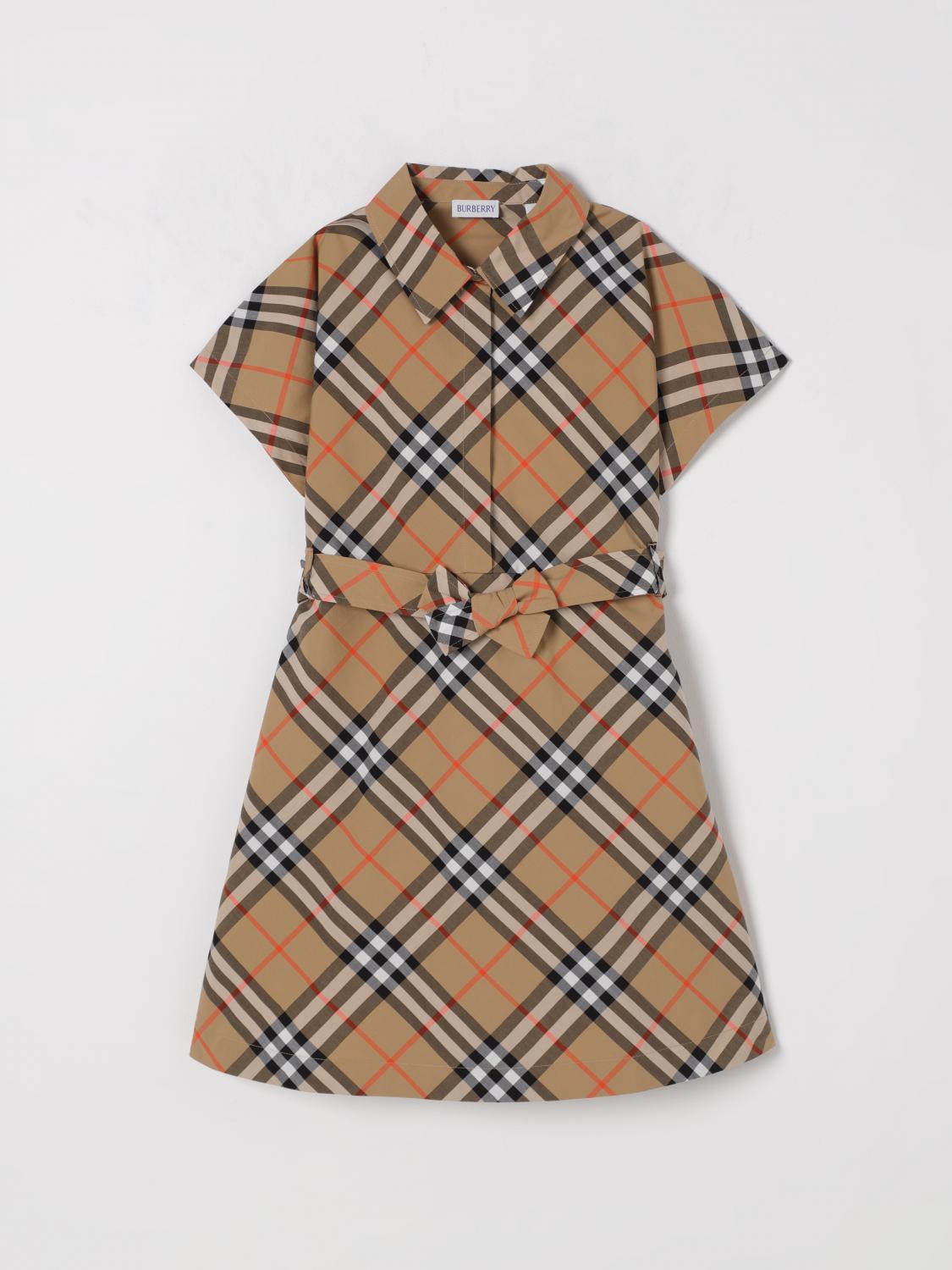 Burberry Dress Kids Beige