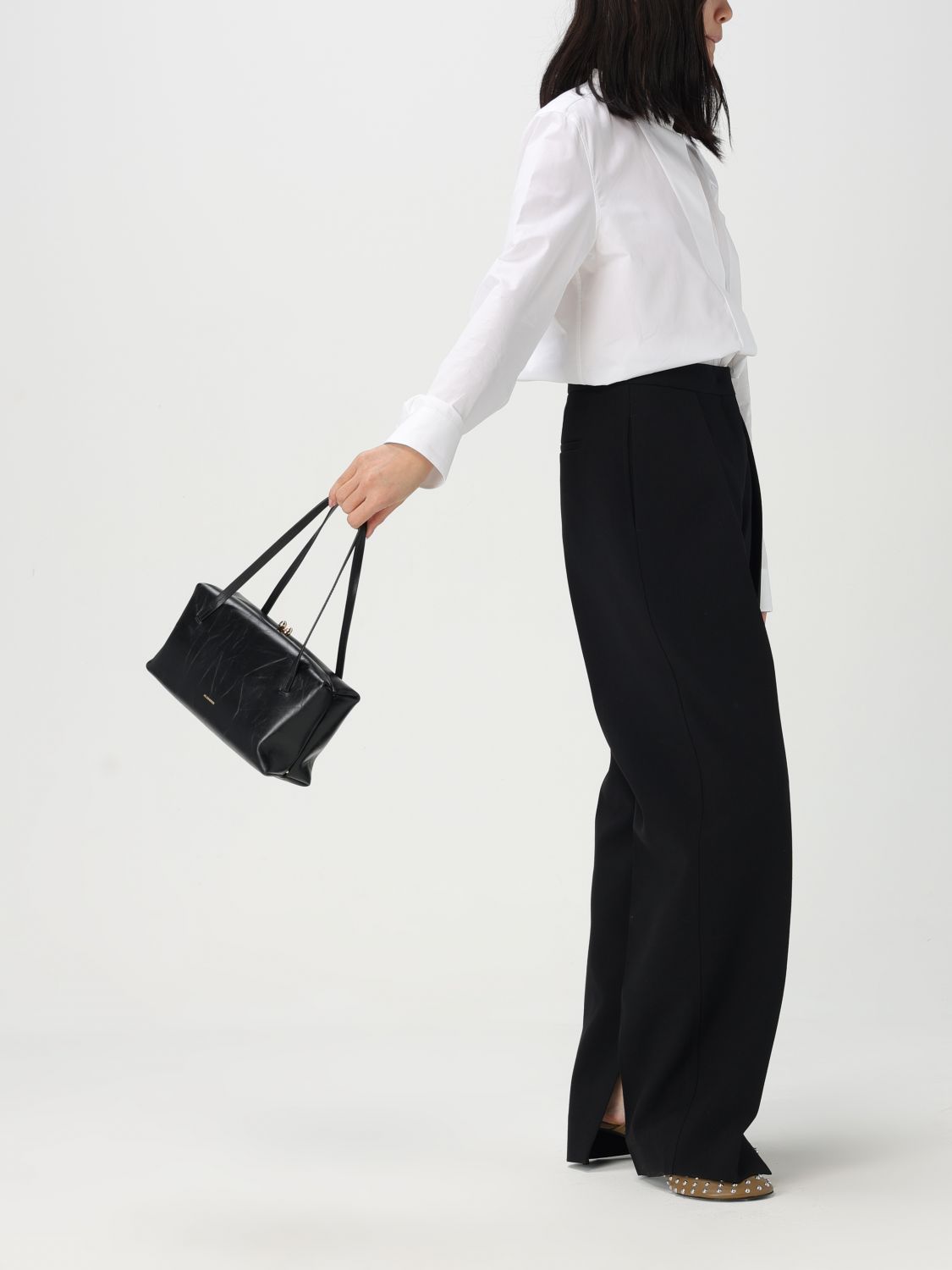 Jil Sander Shoulder Bag Woman Black