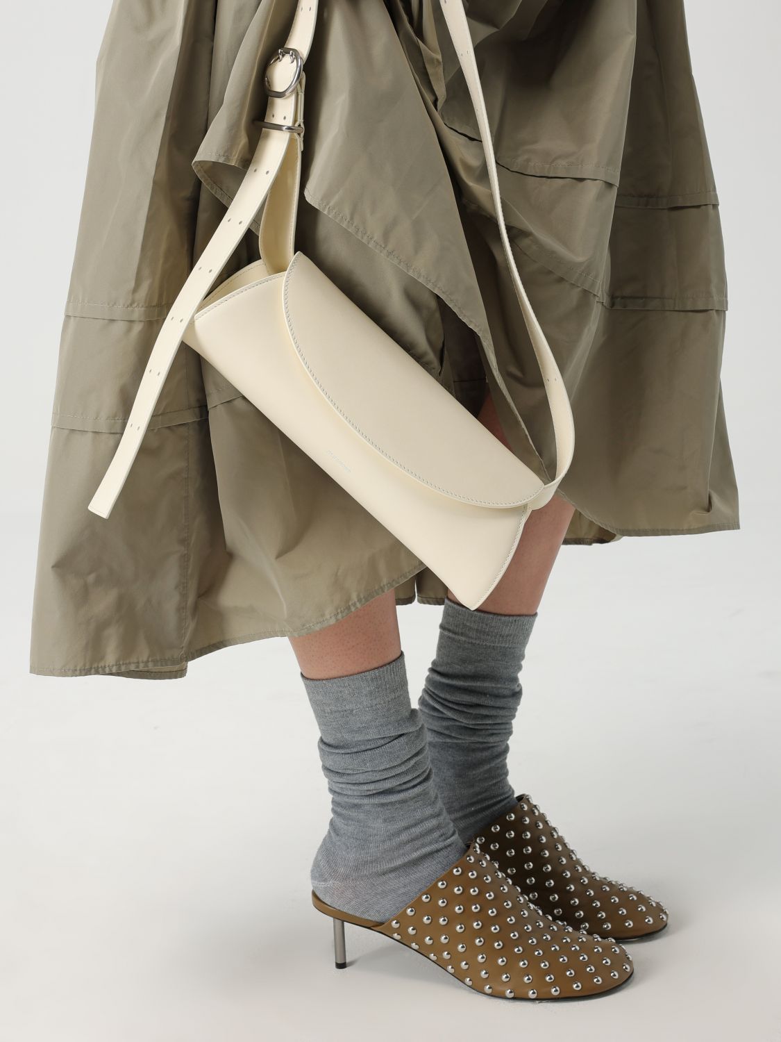 Jil Sander Shoulder Bag Woman Ivory