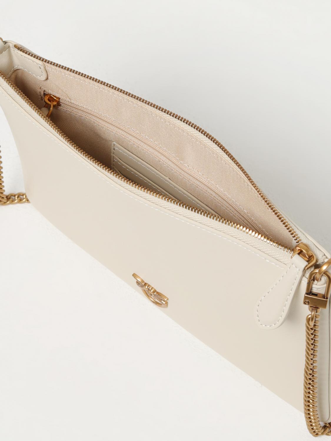 Pinko Crossbody Bags Woman White