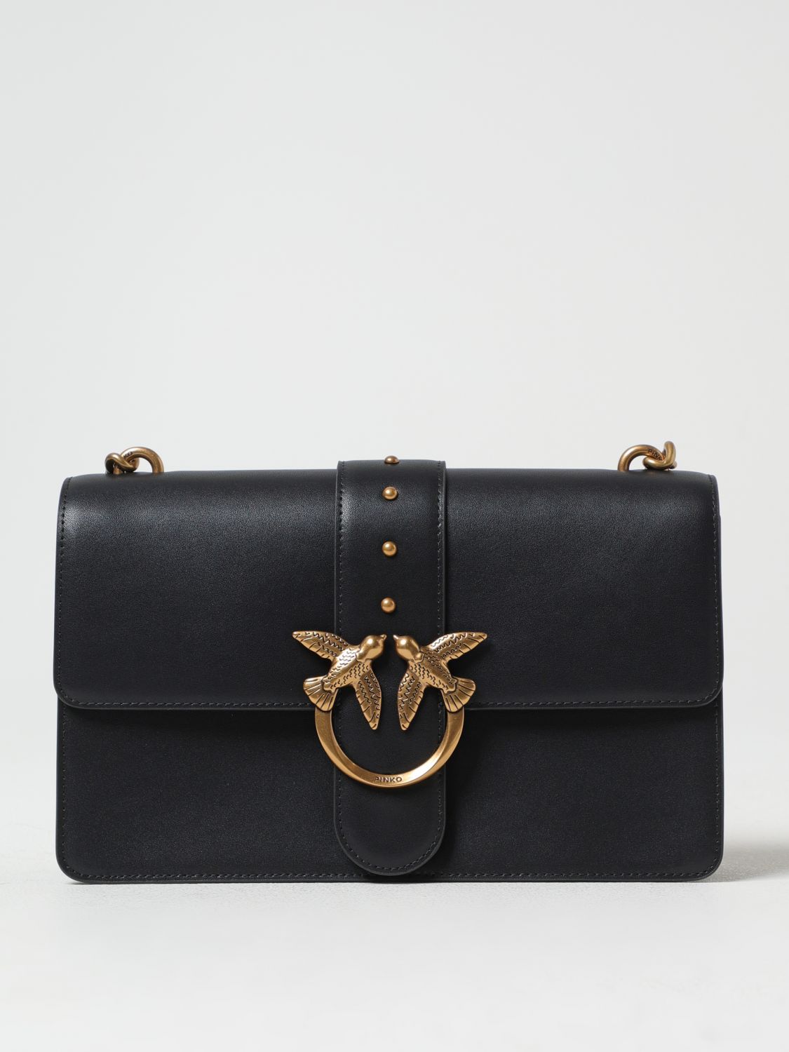 Pinko Crossbody Bags Woman Burgundy
