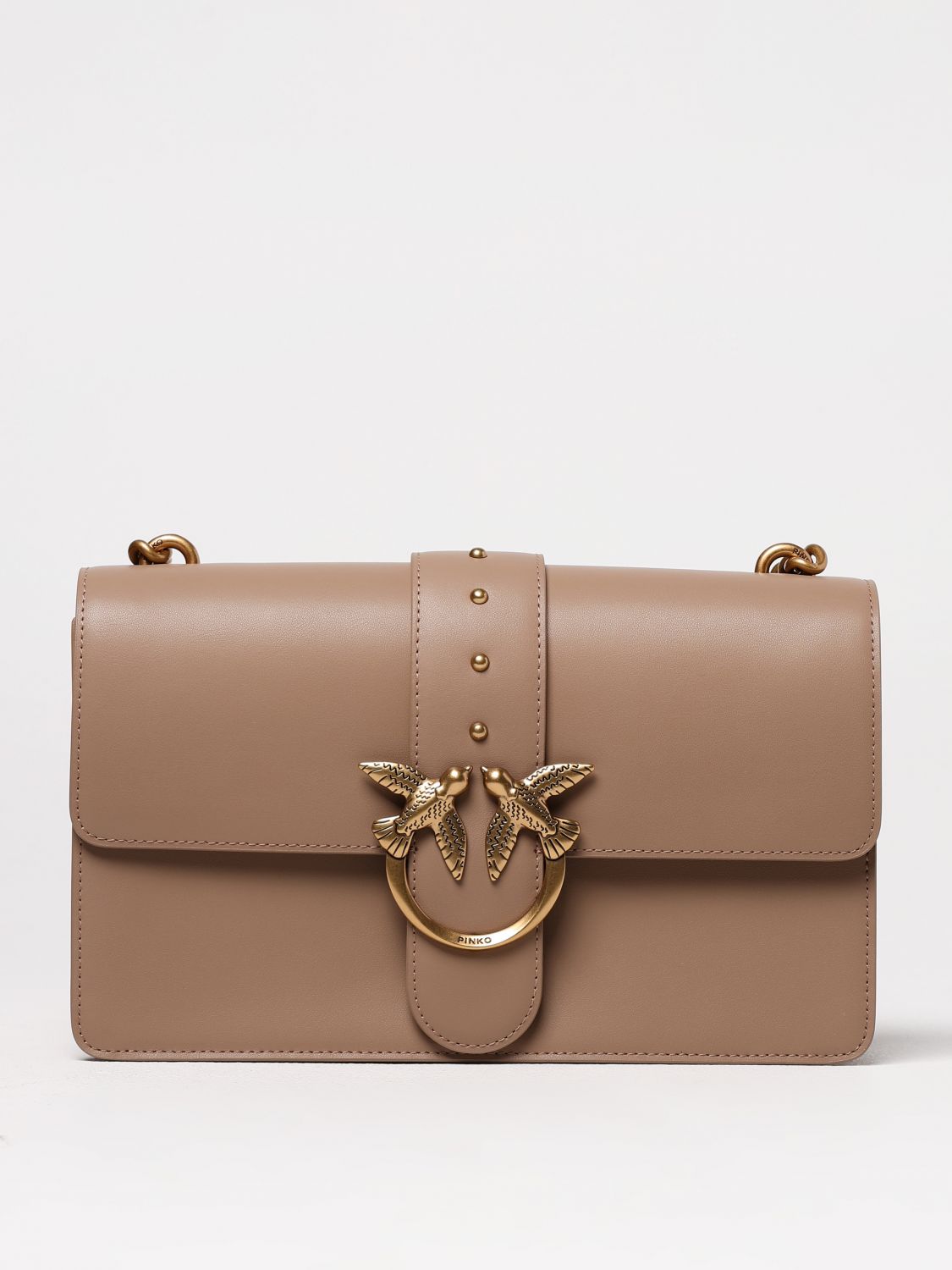 Pinko Crossbody Bags Woman Burgundy