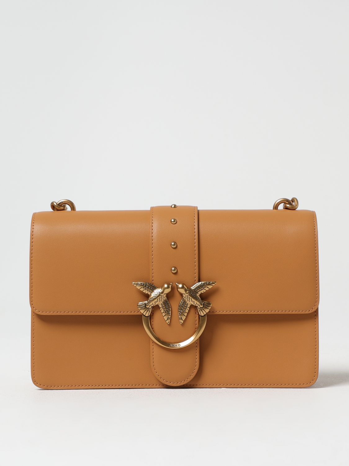 Pinko Crossbody Bags Woman Burgundy