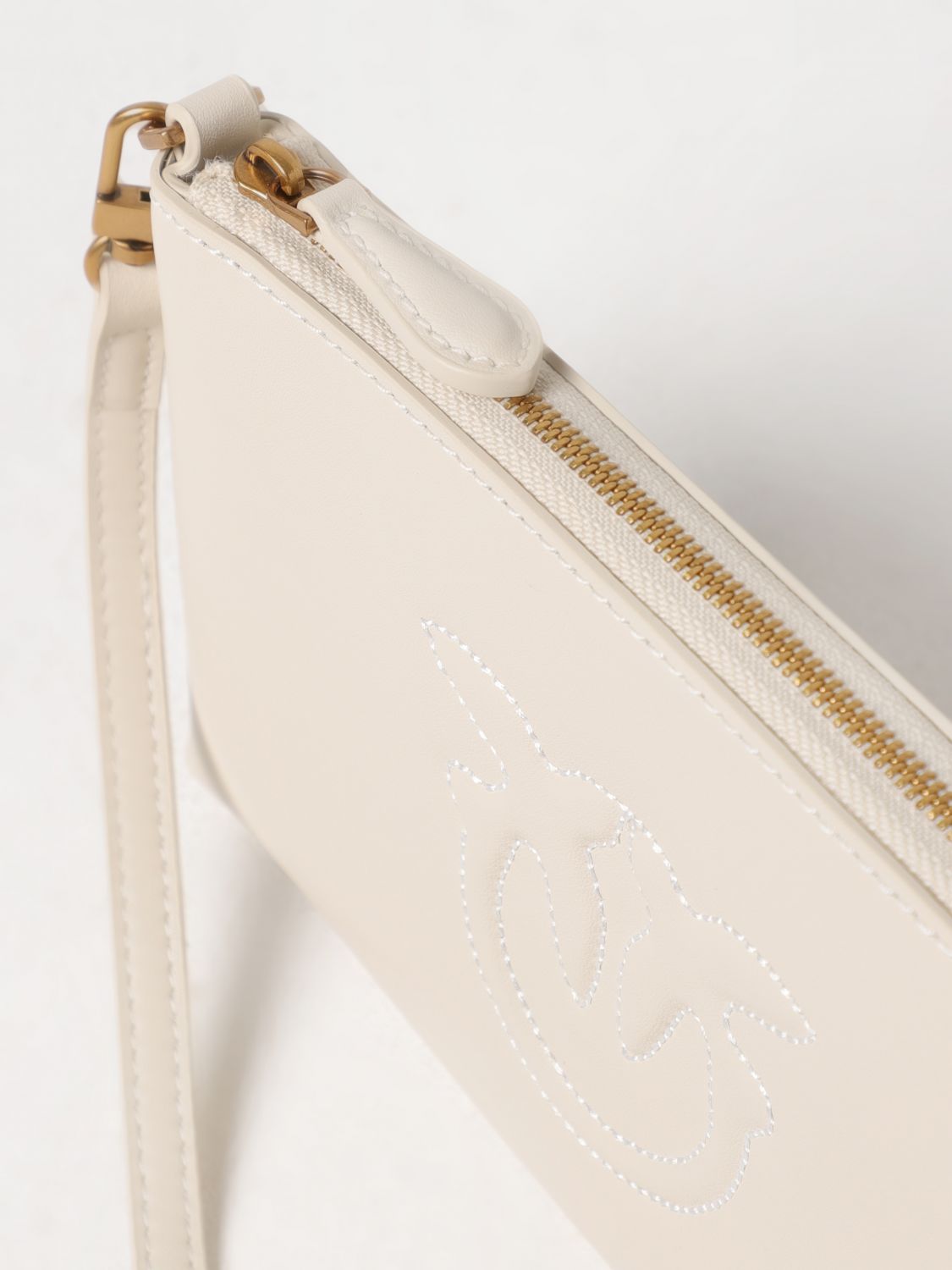 Pinko Mini Bag Woman Beige