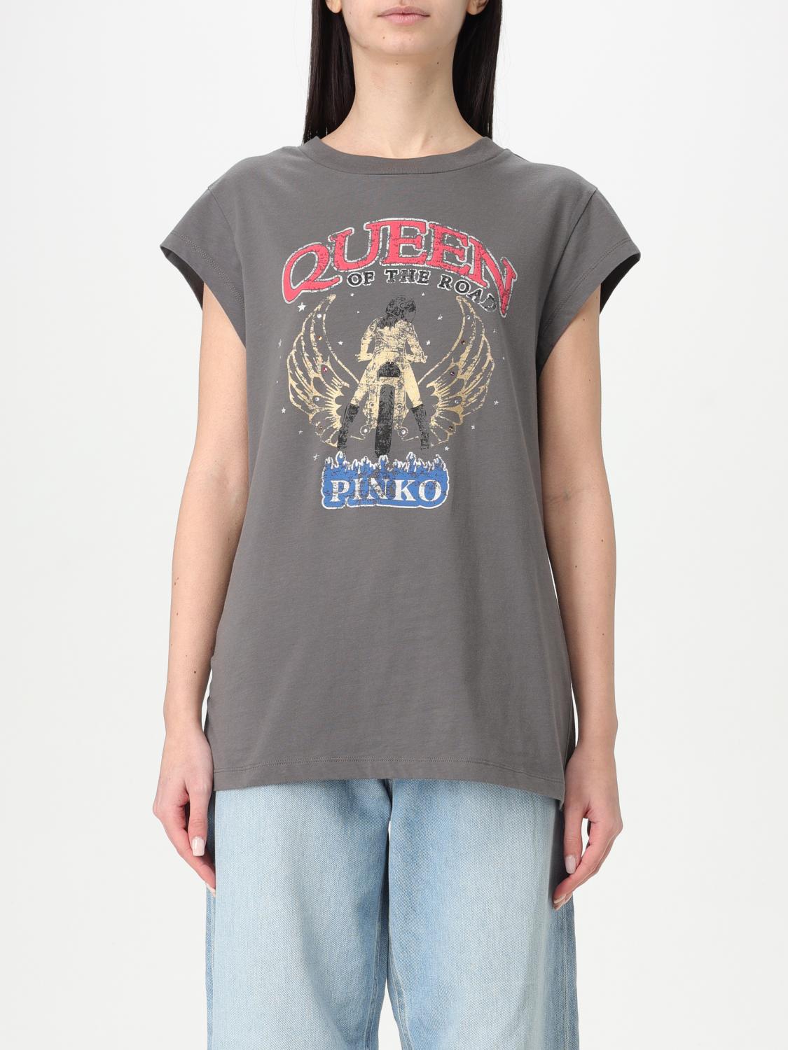 Pinko T Shirt Woman Grey