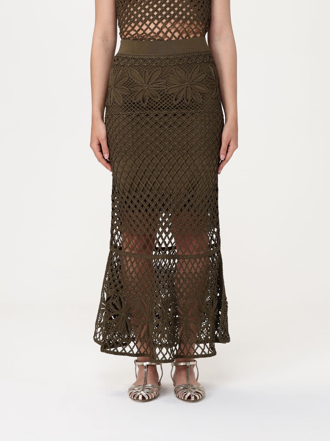 Pinko Skirt Woman Black