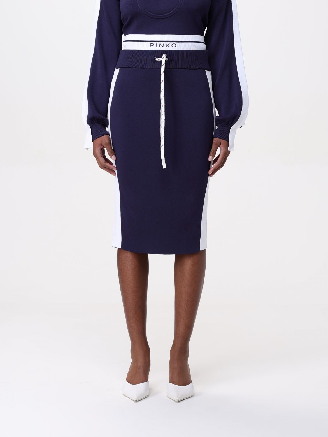 Pinko Skirt Woman Blue