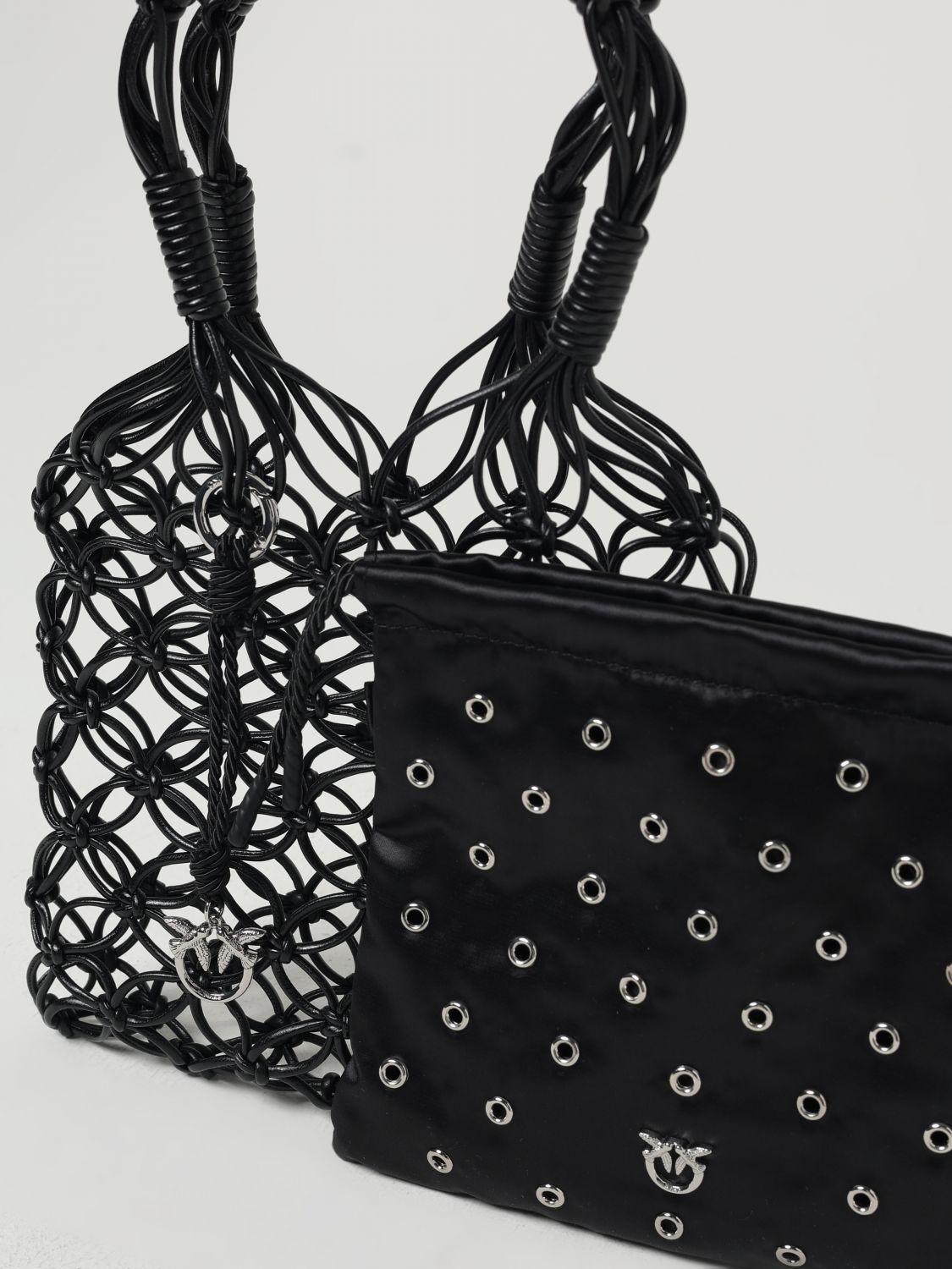 Pinko Shoulder Bag Woman Black