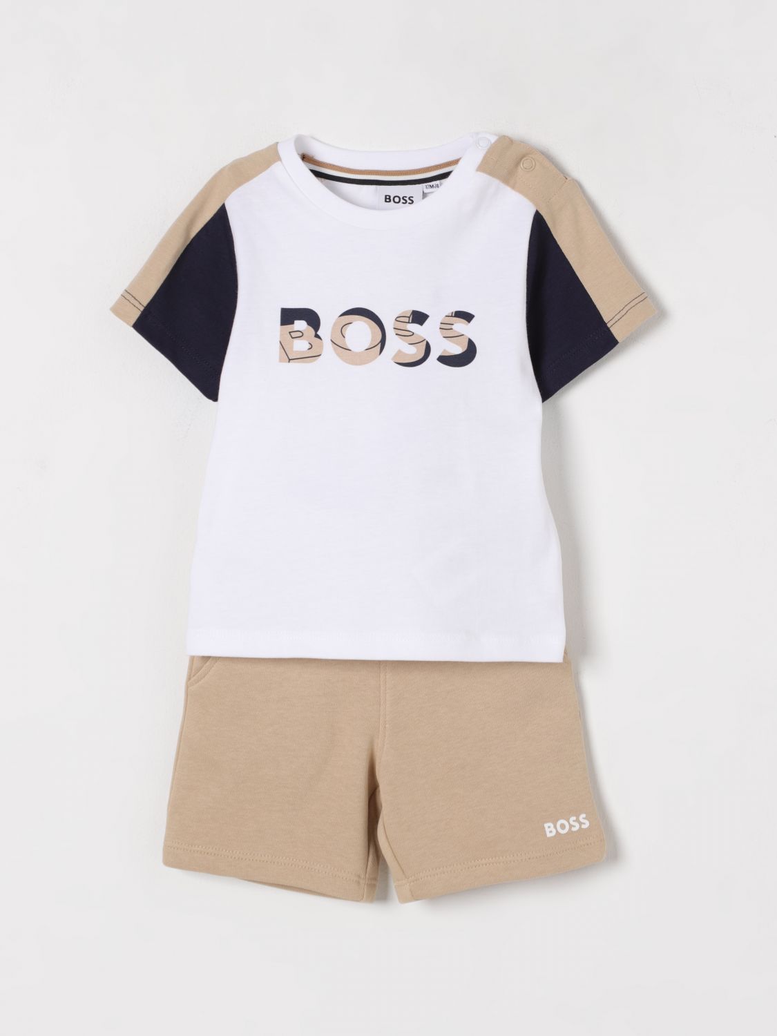Boss Jumpsuit Kids White