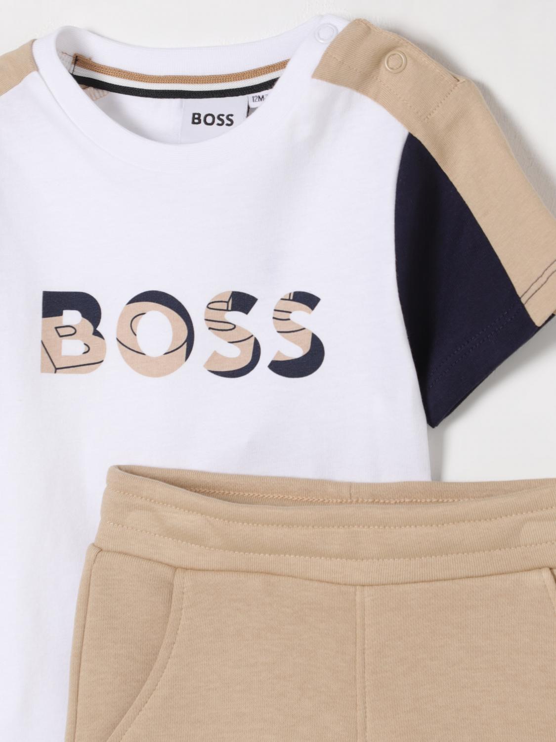 Boss Jumpsuit Kids White