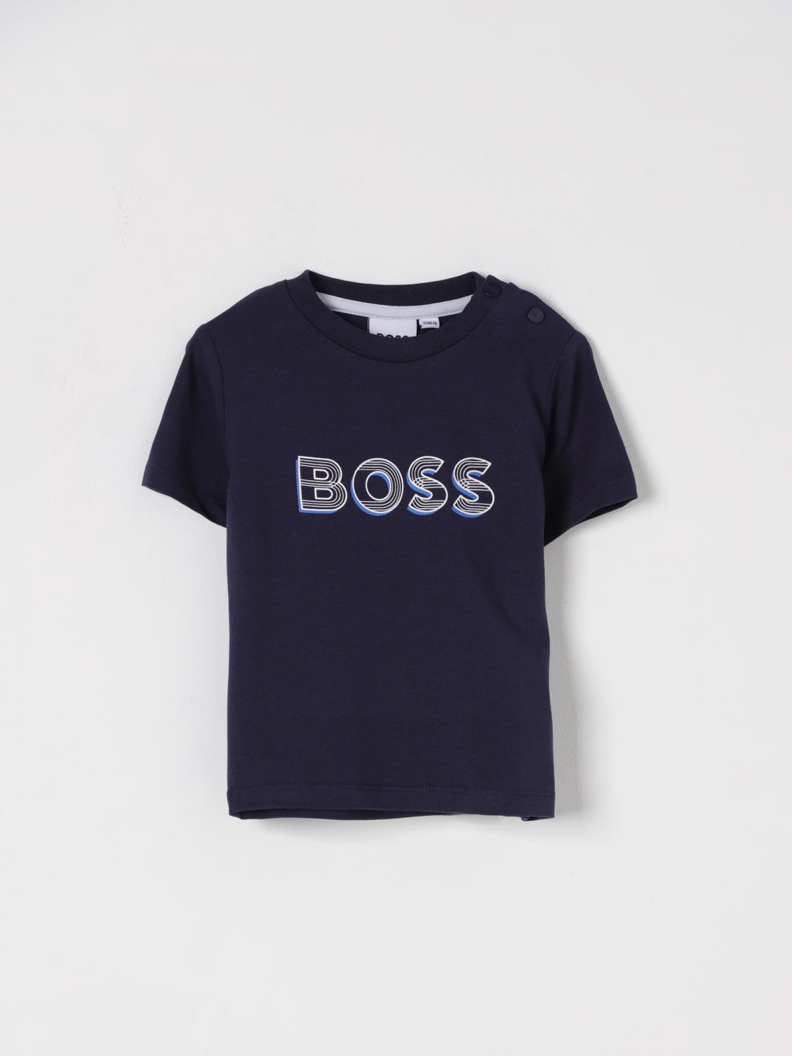 Boss T Shirt Kids Beige