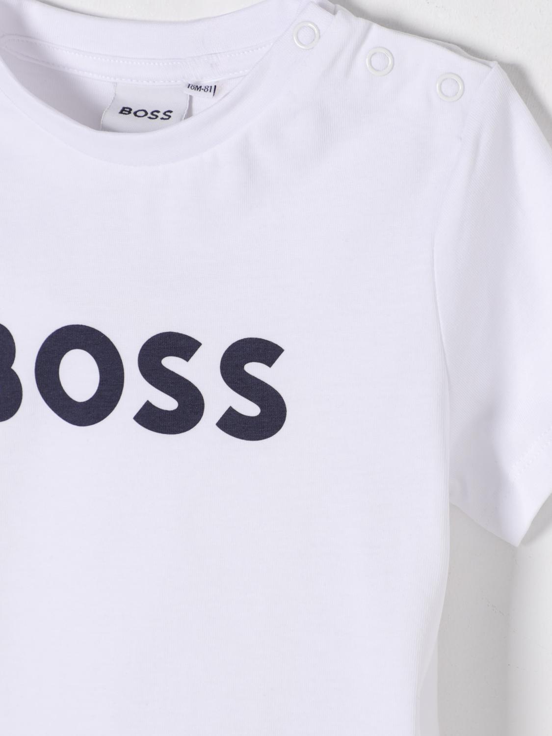 Boss T Shirt Kids Black