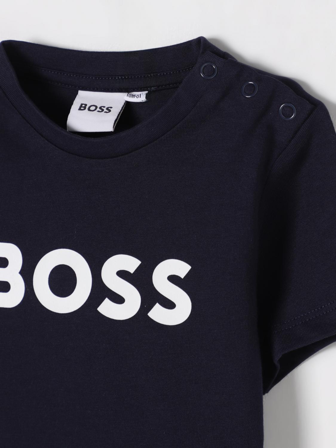 Boss T Shirt Kids Black