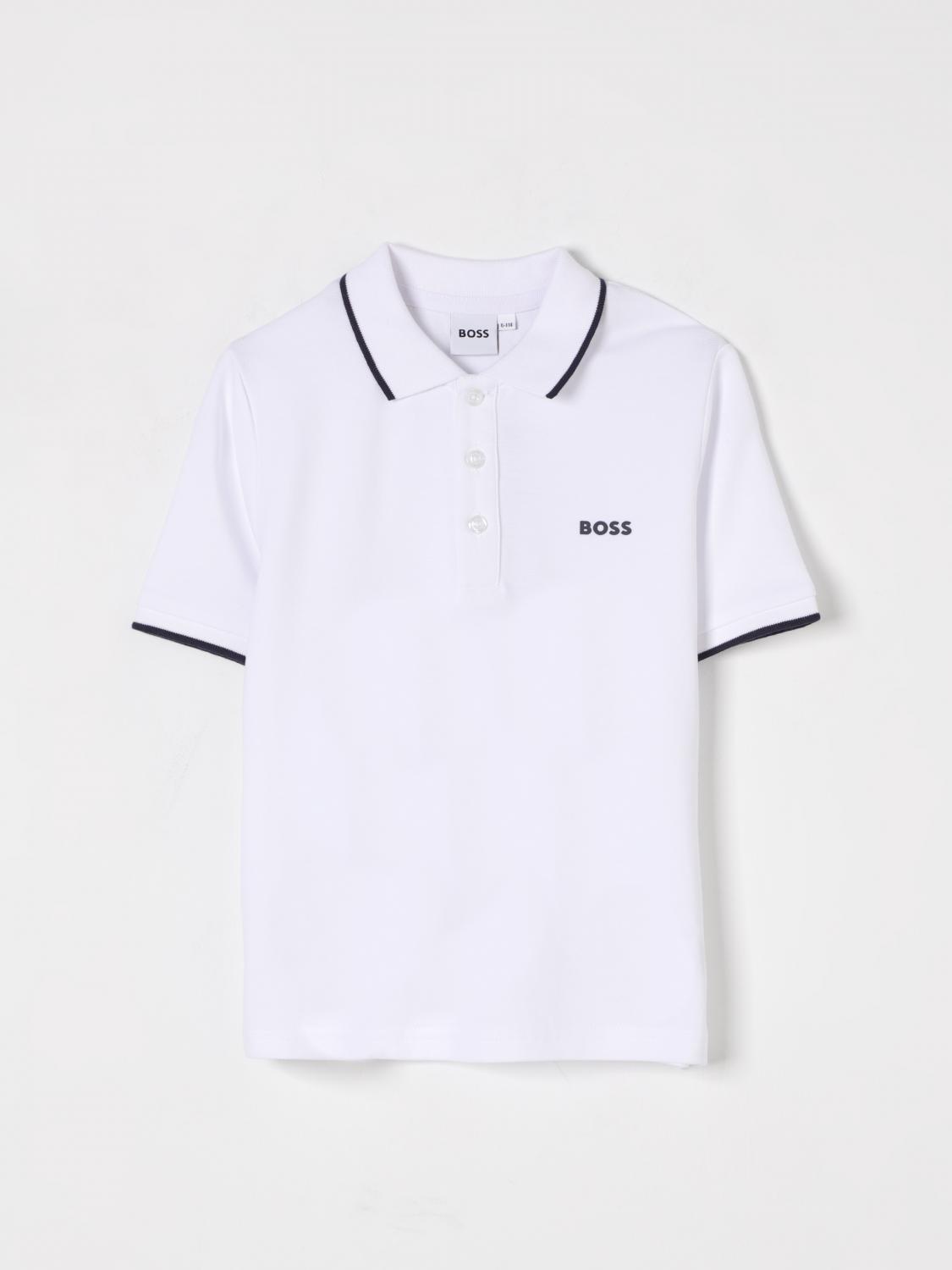 Boss Polo Shirt Kids Navy