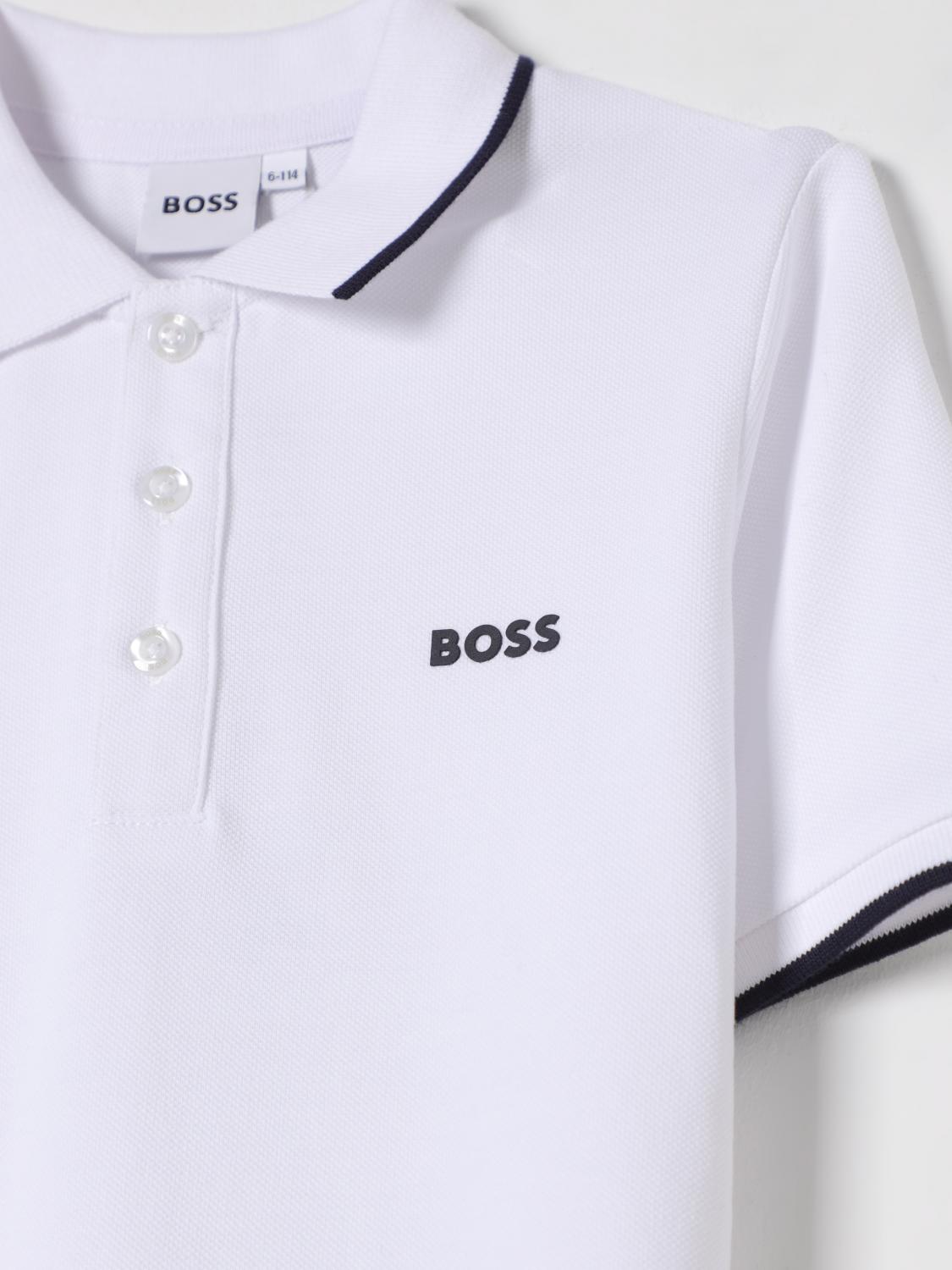 Boss Polo Shirt Kids Navy