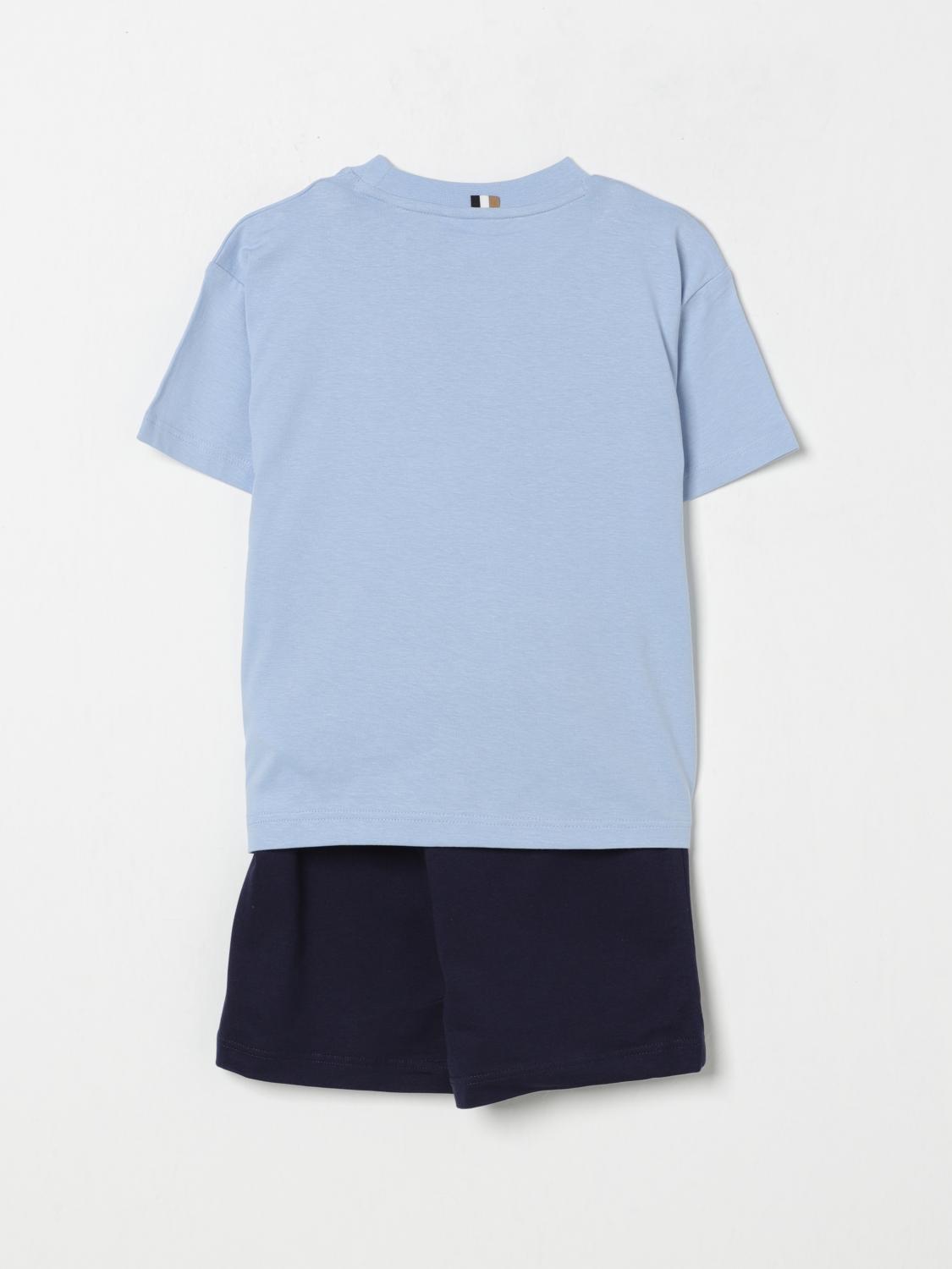 Boss Clothing Set Kids Blue