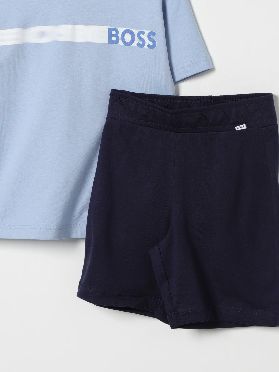 Boss Clothing Set Kids Blue
