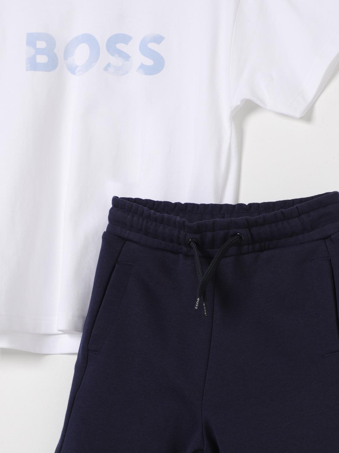 Boss Clothing Set Kids White