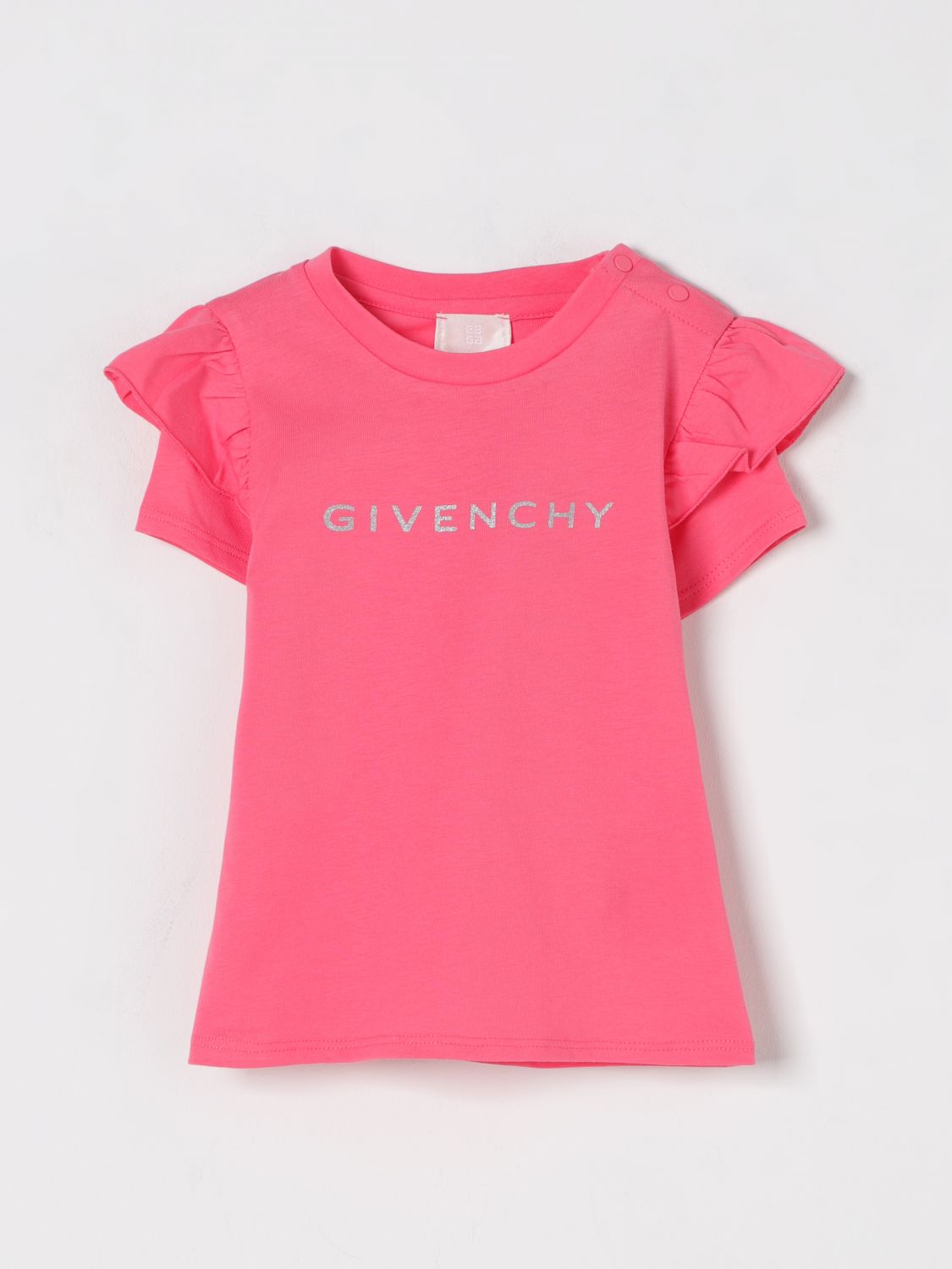 Givenchy T Shirt Kids Fuchsia