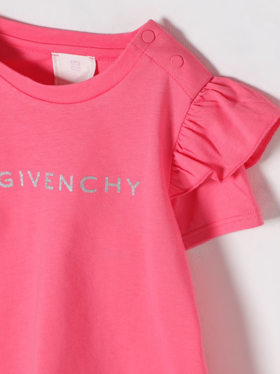 Givenchy T Shirt Kids Fuchsia