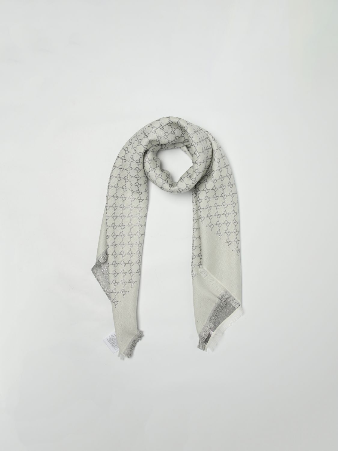 Gucci Neck Scarf Woman White