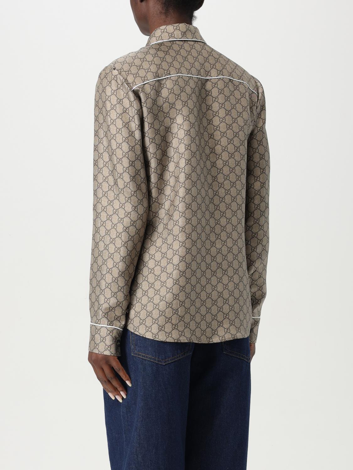 Gucci Shirt Woman Camel