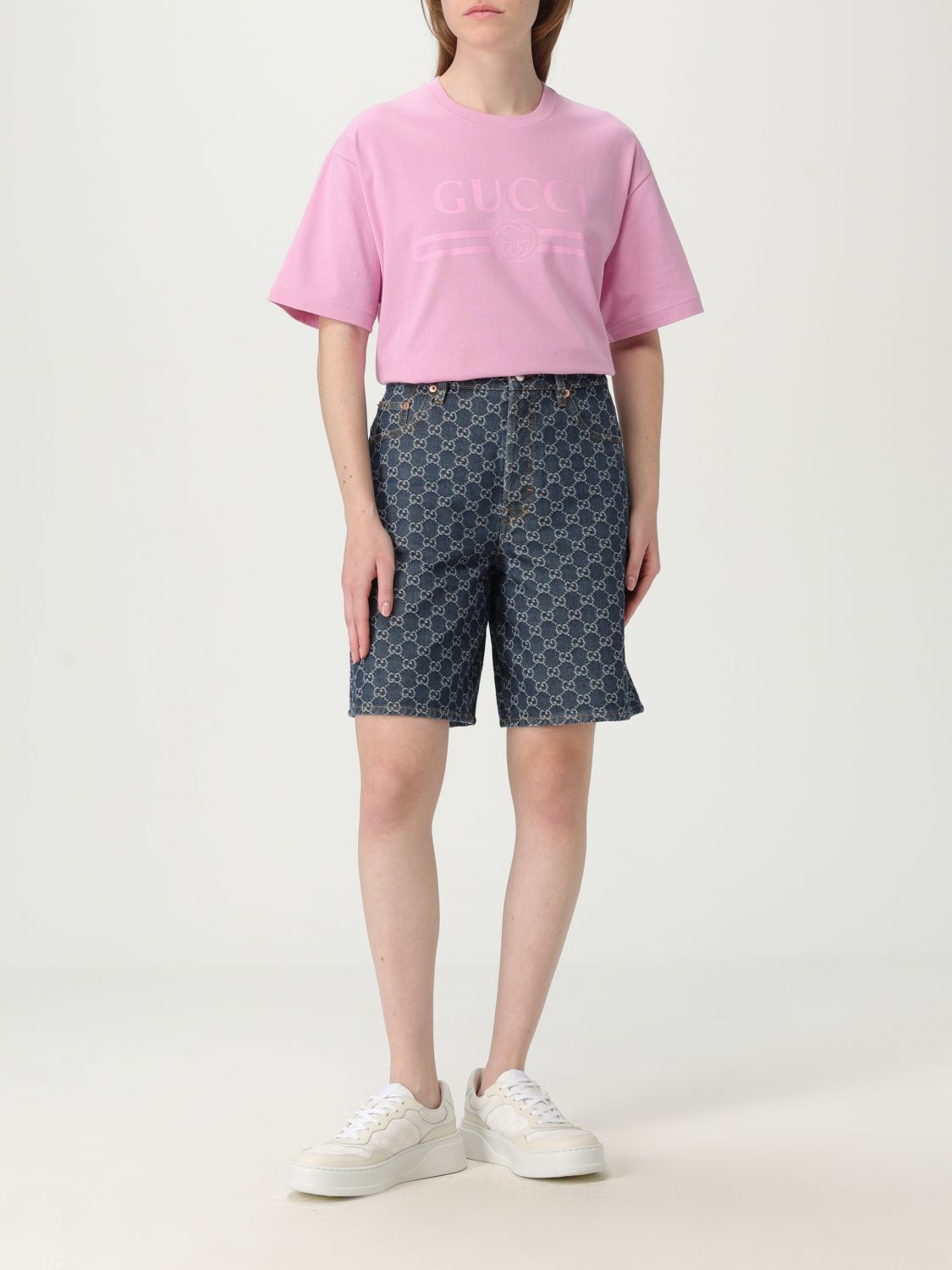 Gucci T Shirt Woman Pink