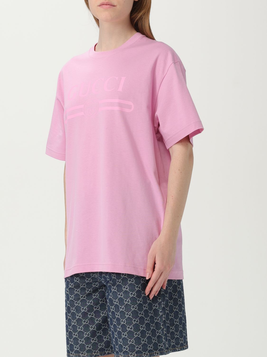 Gucci T Shirt Woman Pink