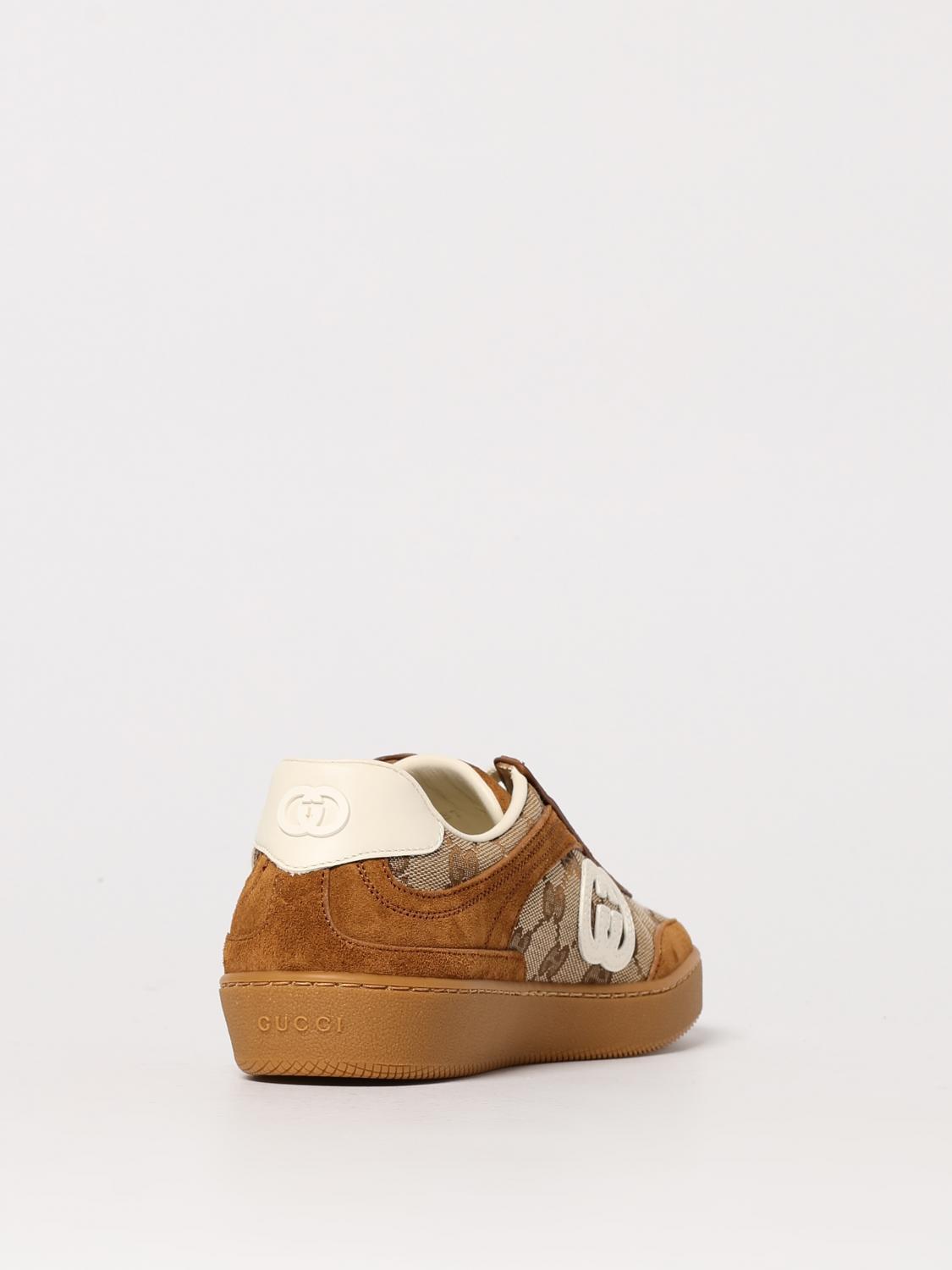 Gucci Sneakers Woman Camel