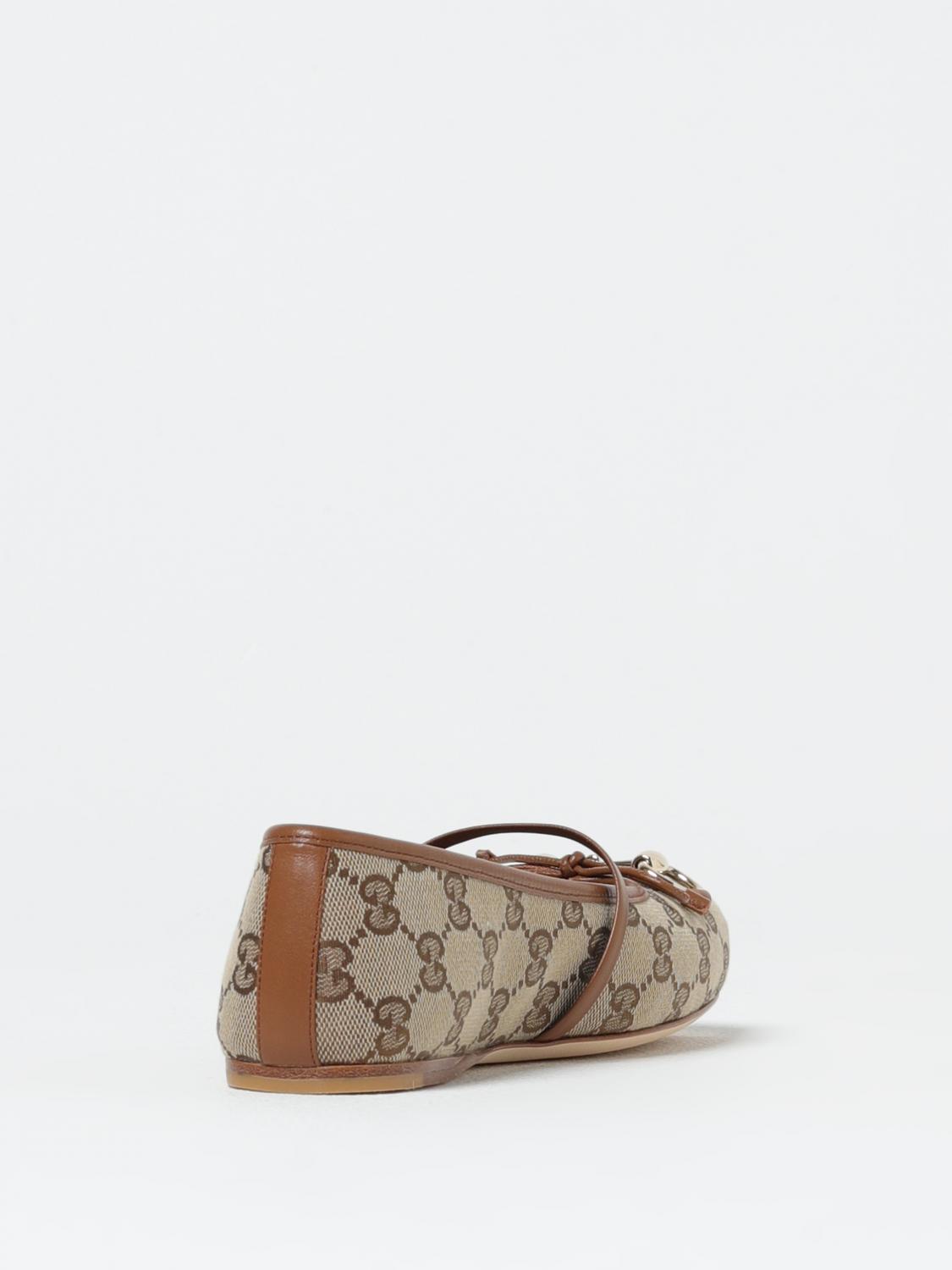 Gucci Ballet Flats Woman Beige