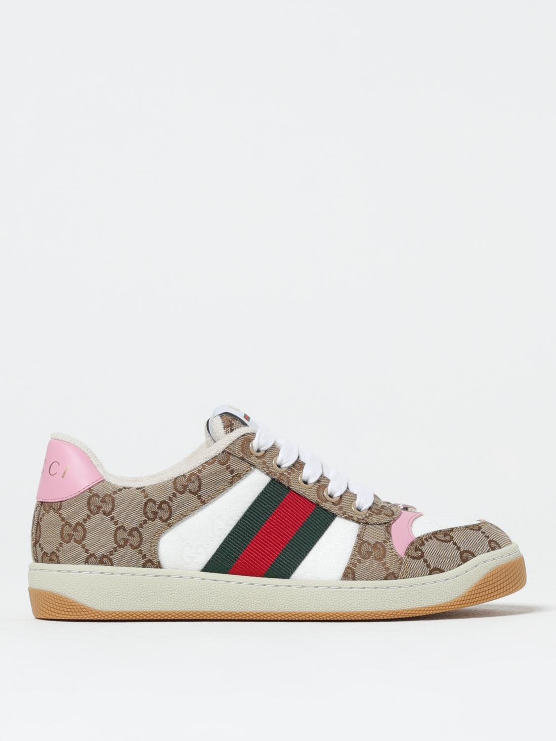 Gucci Sneakers Woman Beige