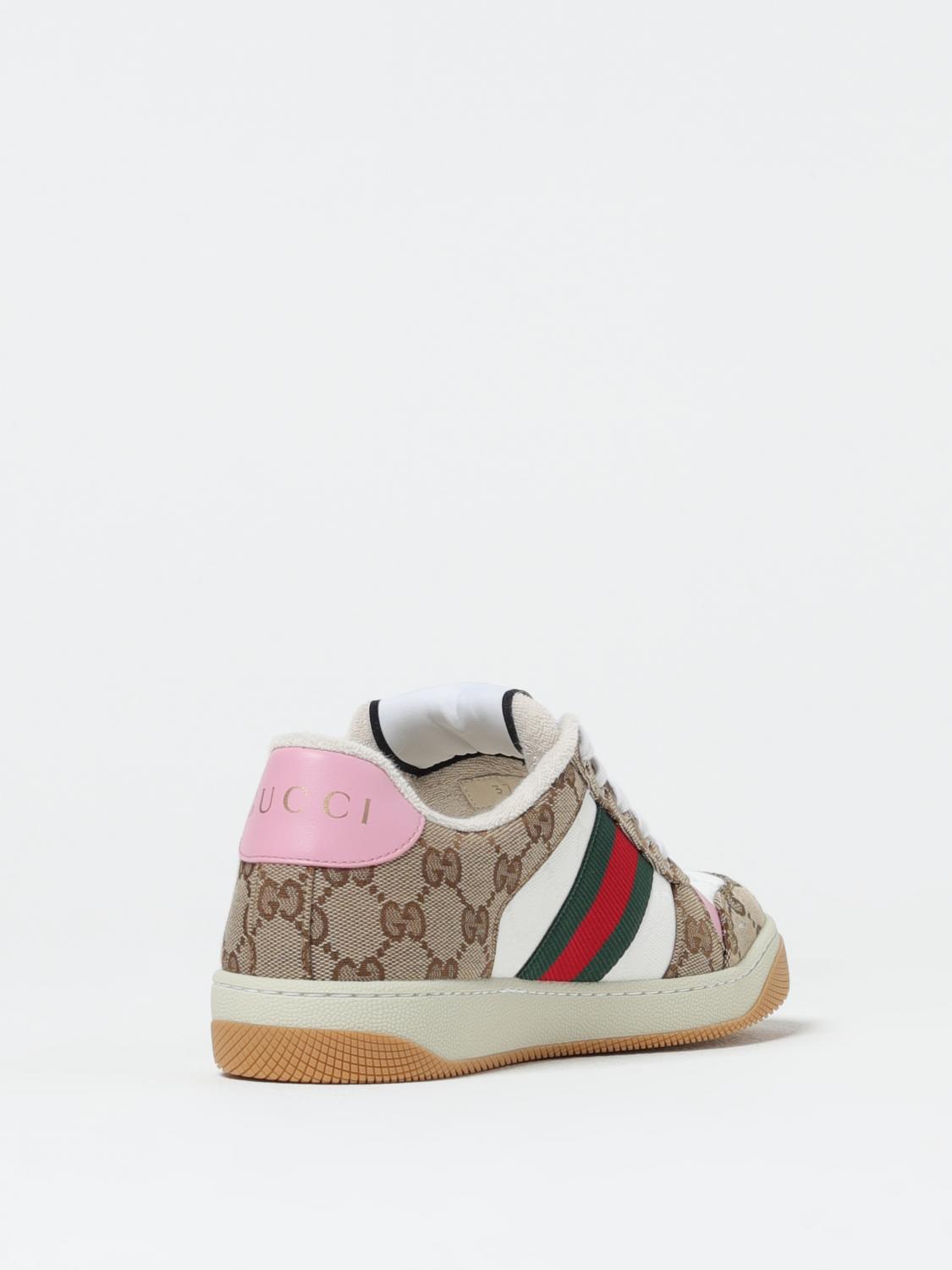 Gucci Sneakers Woman Beige