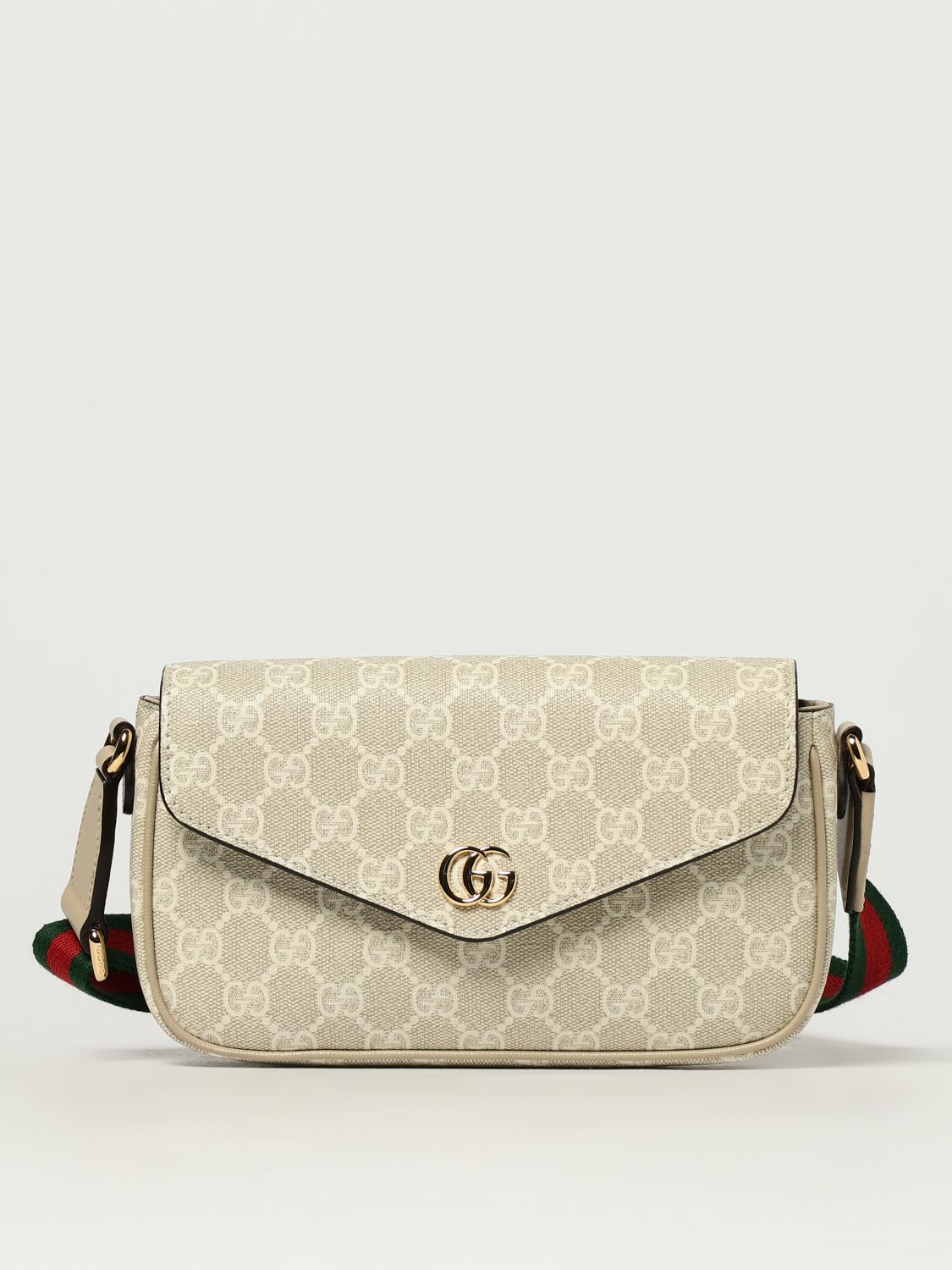 Gucci Shoulder Bag Woman Yellow Cream