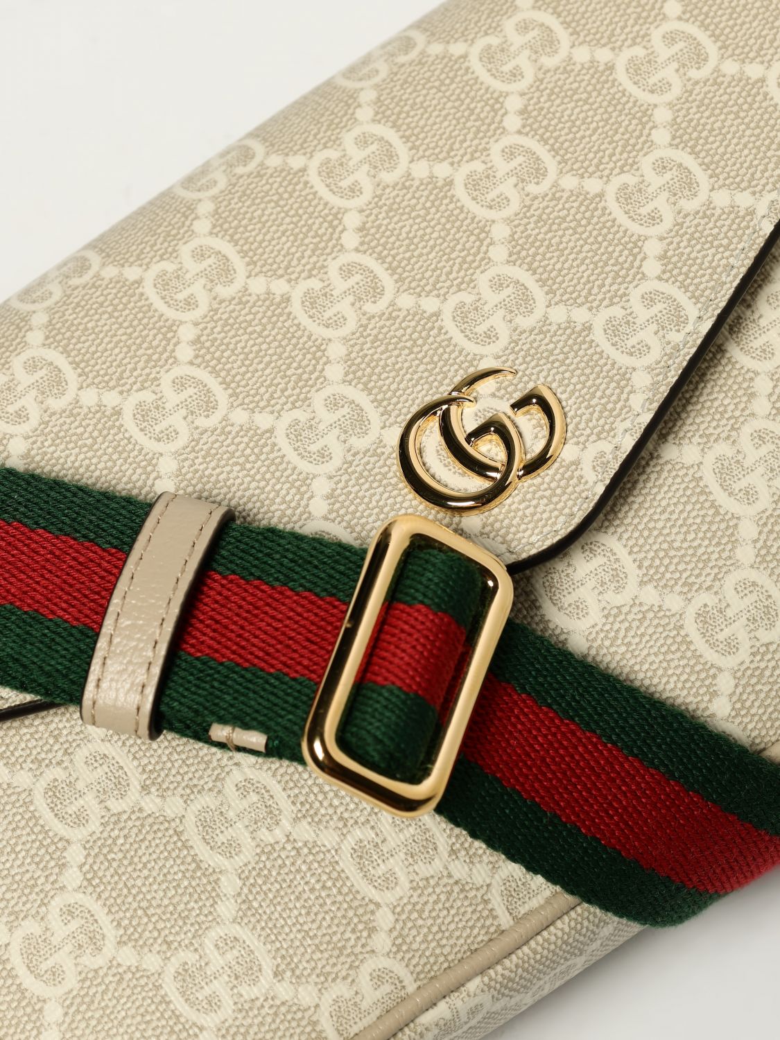 Gucci Shoulder Bag Woman Yellow Cream