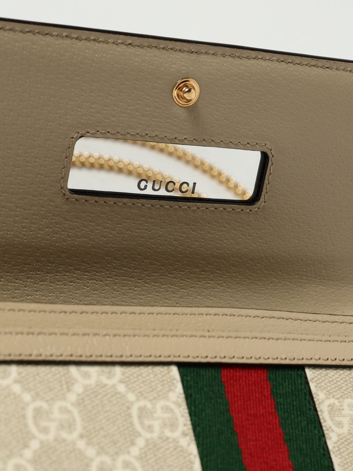 Gucci Shoulder Bag Woman Yellow Cream
