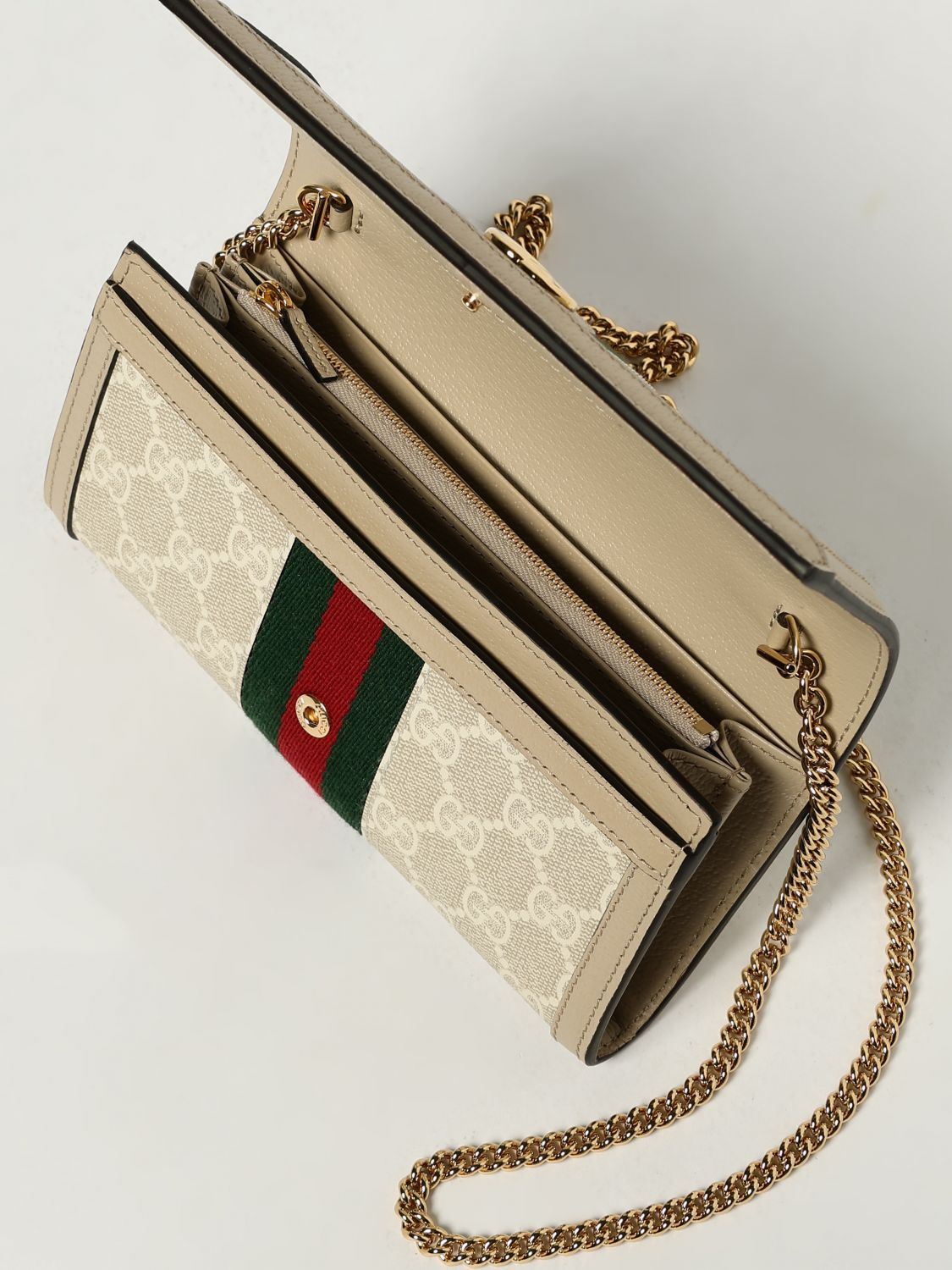 Gucci Shoulder Bag Woman Yellow Cream