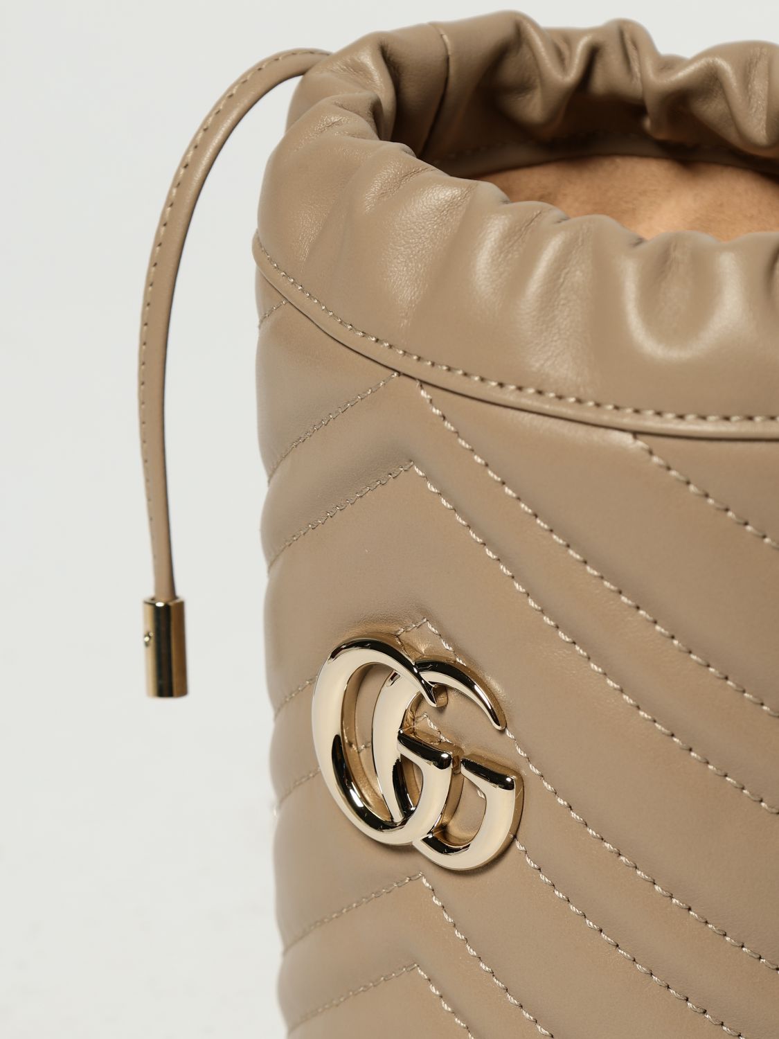 Gucci Shoulder Bag Woman Beige