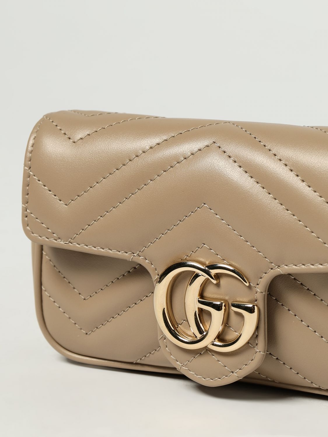 Gucci Shoulder Bag Woman Beige
