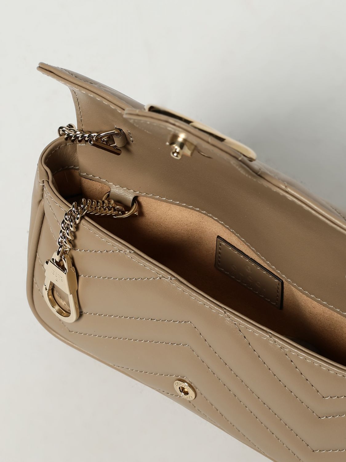 Gucci Shoulder Bag Woman Beige