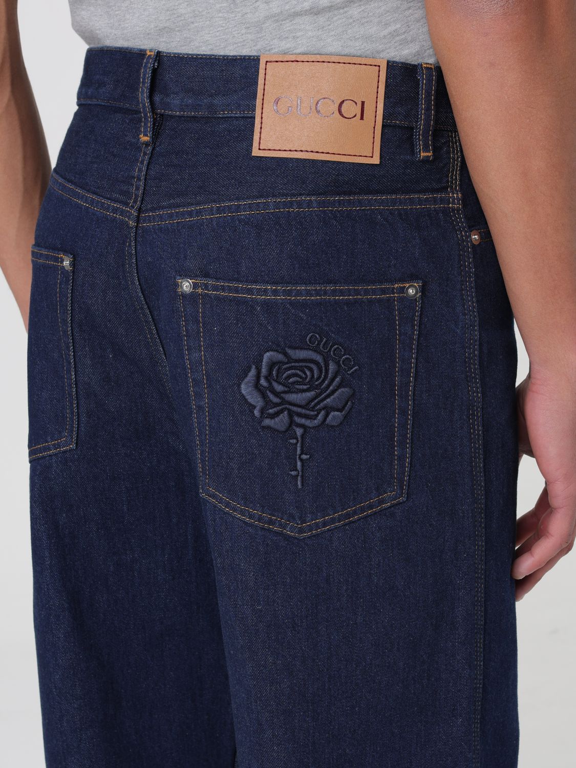 Gucci Jeans Men Blue