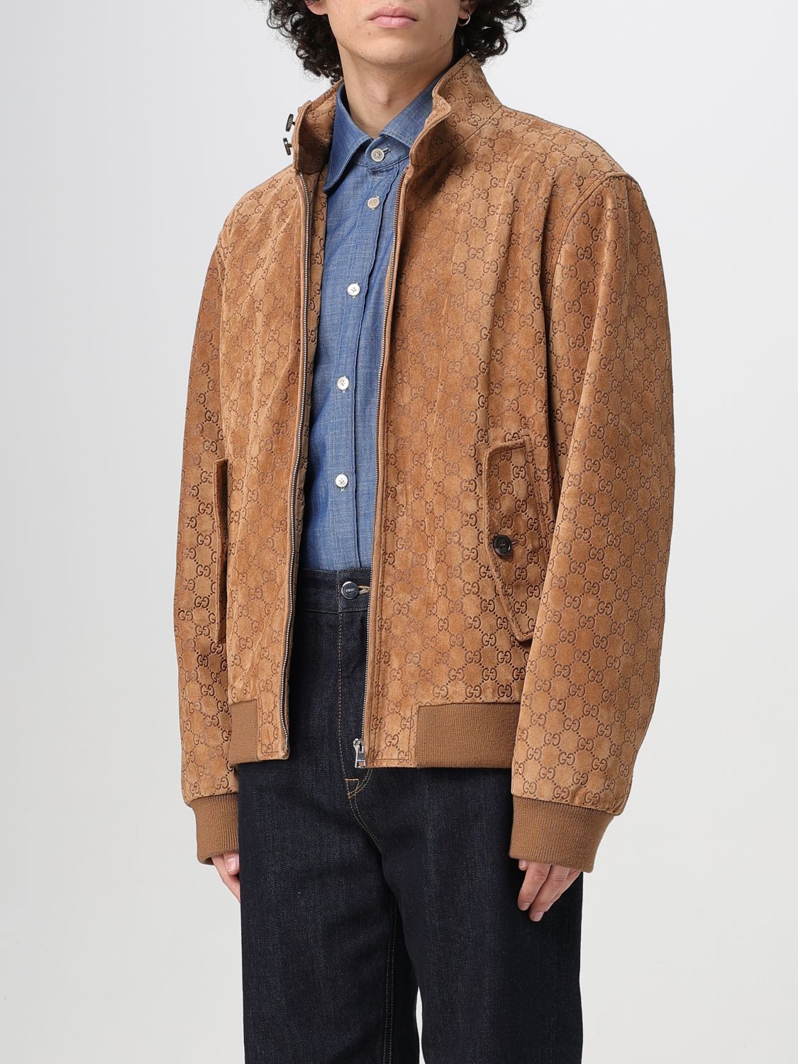 Gucci Jacket Men Camel