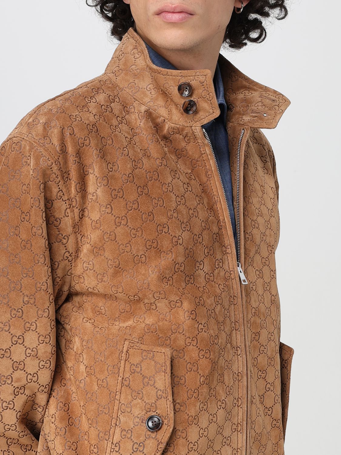 Gucci Jacket Men Camel