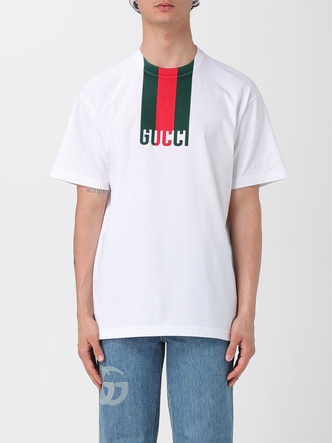 Gucci T Shirt Men White