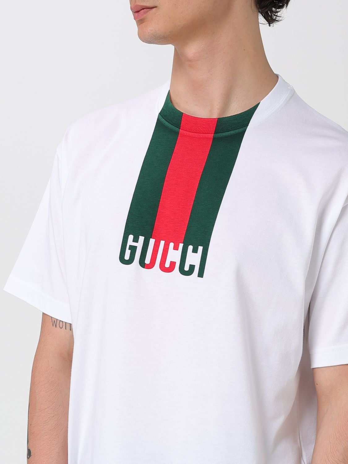 Gucci T Shirt Men White
